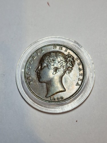 1840 queen victoria farthing - queen,