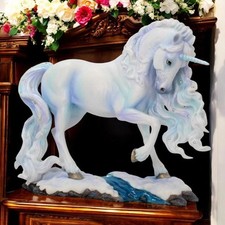 Beautiful Unicorn Statue Fantasy Art Figurine Collectable Ornament Sculpture