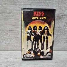 Kiss - Love Gun Cassette Tape 1st UK Release 1977 Casablanca Collectors Scarce 