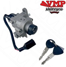 Lock & Key Ignition Barrel Set for Peugeot	Vivacity 3 125cc 2008 Onwards