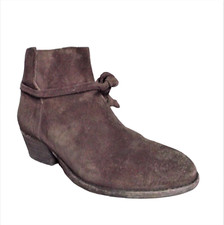 H by Hudson Ladies Brown Suede