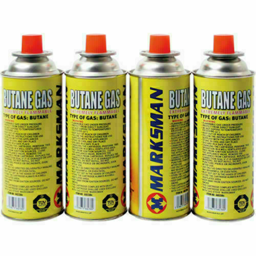 Butane gas bottles - 4x,