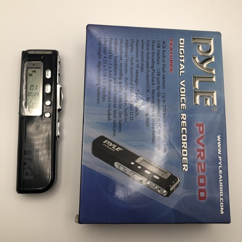 Pyle pvr200 digital voice - pyle,