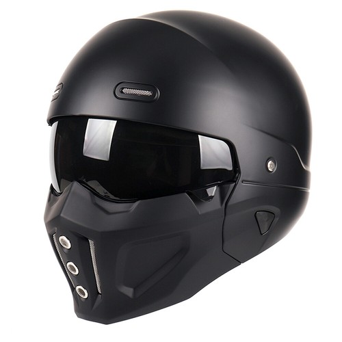 Open face full helmet - full,