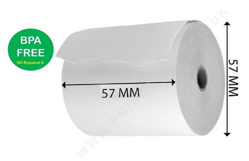 100 rolls 57mm - 100,