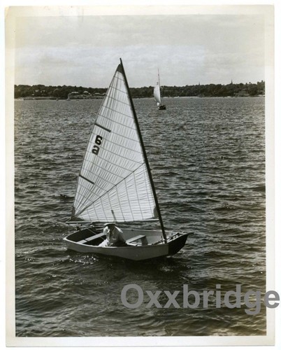 Mckean sail pram 1952 photo - mckean,