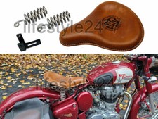 Front Solo Leather Seat Brown