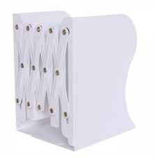 Adjustable Black White Bookend