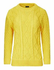 Women Chunky Long Sleeve Cable