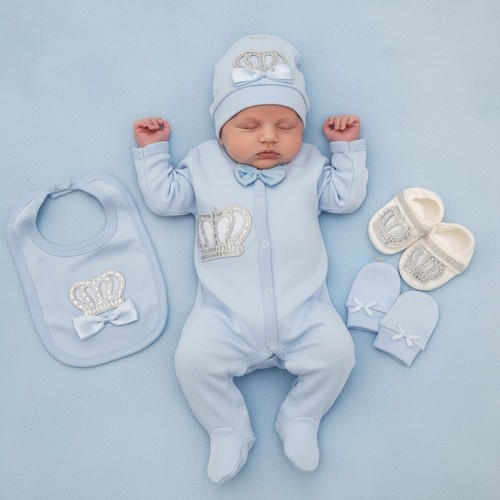 Baby boys blue - 5, layette