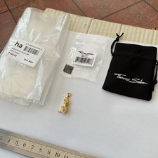 NEW GENUINE THOMAS SABO 925 STERLING SILVER GOLD BRACELET NECKLACE CHARM MERMAID