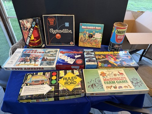 Vintage board games lot 10 - of,