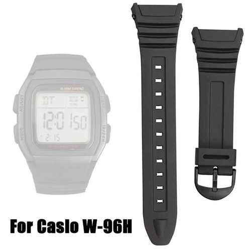 Watch strap flexible black - watch,