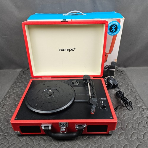 Intempo bluetooth turntable - intempo,