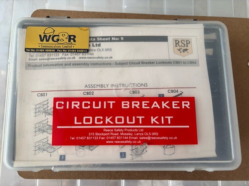 Circuit breaker lockout kit - lockout,