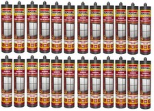 24 x Soudal Teak Window, Door