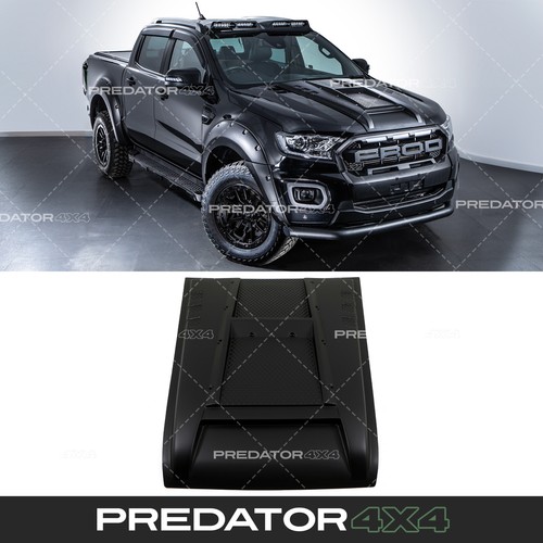 Matte black bonnet - black,
