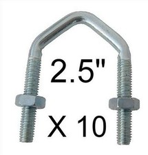 U BOLT X 10 V 2.5" (65mm)