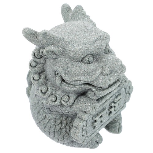 Garden kylin sculpture animal - sculpture,
