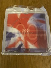 2001 Royal Mint UK Uncirculated Annual Coin Set x9 Coins SEALED (30533)