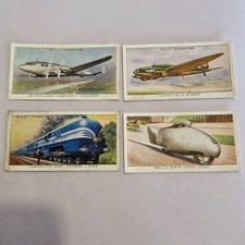 Speed wills cigarette cards - speed,