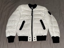 White Diesel Bomber Jacket
