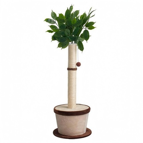 Feline scratching post - feline,
