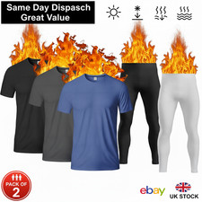 Mens Thermal Long Johns Top