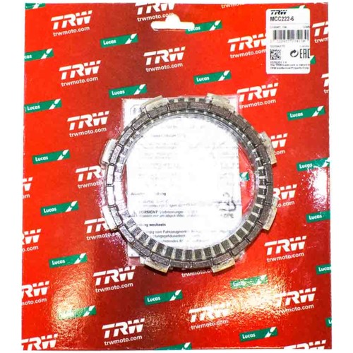 Trw clutch plate kit - clutch,