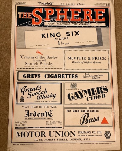 The sphere vintage wwii - the,