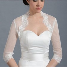 3/4 Long Sleeve Wedding Jacket