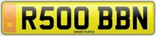 ROBIN NUMBER PLATE ROBINS REG