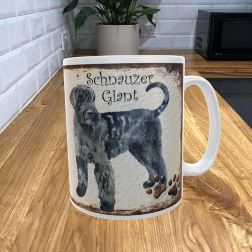 Schnauzer giant 11oz - giant, coffee