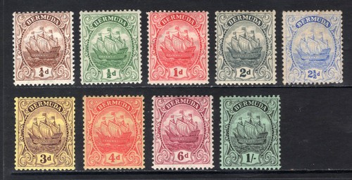 M23308 bermuda 1910 sg44 51 - 1910-19, sg44/51