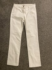 Tu White Straight Jeans Size 12L
