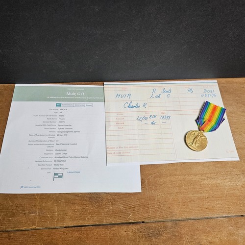 Ww1 victory medal - ww1, pte