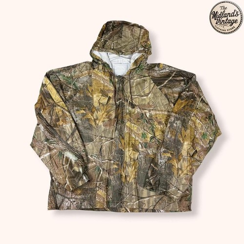 Vintage realtree rain jacket