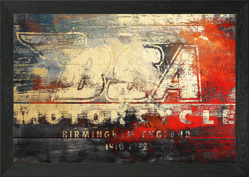 Bsa framed wall art - (logo),