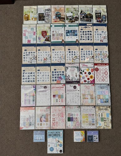 Mixed lot scan n cut - x,