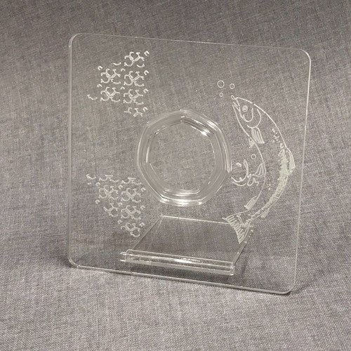 50p atlantic salmon frame - 50p,