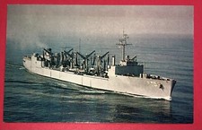 Postcard USS Wabash AOR 5