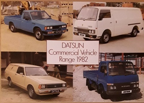 Datsun commercial vehicles - datsun,