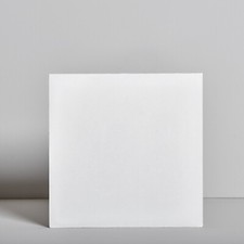 200x200mm Plain White Handmade