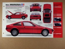 1983 Matra Murena S specs
