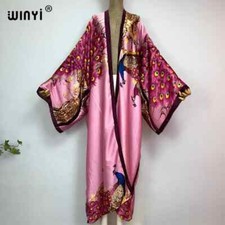 PINK Peacock Kimono Batwing