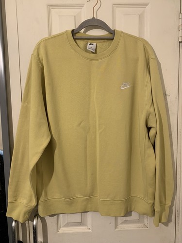 Nike yellow cotton - yellow,