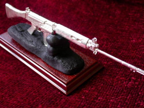 L1a1 slr rifle - rifle, presentation/