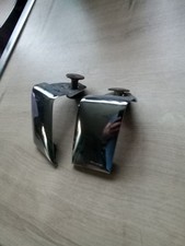 E30 BMW Chrome Bumper Cover Sections X2. OEM  Pair Front