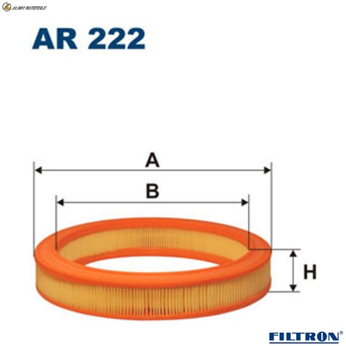 Air filter 222 for ford - air,