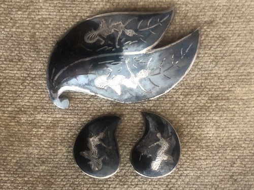Vintage siam silver leaf - siam,